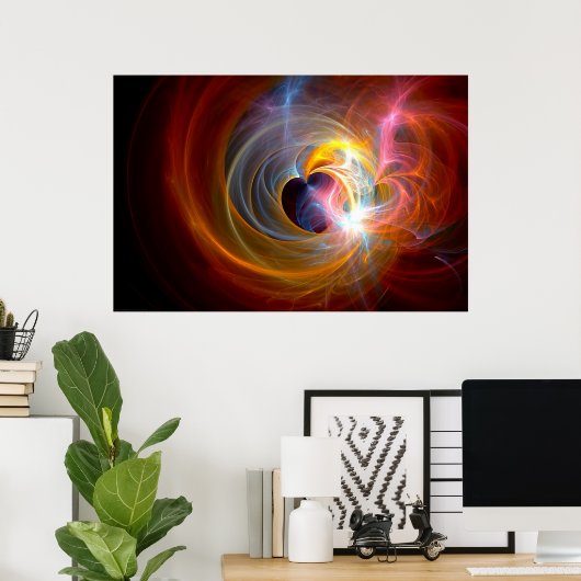 HerzLichter II Poster (Heimbüro)