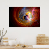 HerzLichter II Poster (Küche)