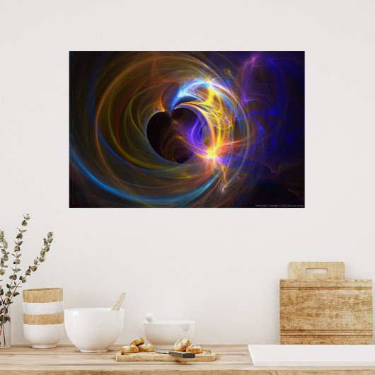 HerzLichter Poster (Küche)