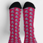 Herzlichter Socken (Oben)