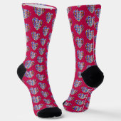 Herzlichter Socken (Gewinkelt)