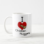 HerzLiebe I Huhnnuggets Kaffeetasse (Links)