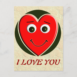 HERZLIEBE TYP POSTKARTE