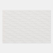 Herzlink zur White Lilac Wedding Verlobung Geschenkpapier Set (Vorderseite 3)