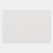 Herzlink zur White Lilac Wedding Verlobung Geschenkpapier Set (Vorderseite 2)
