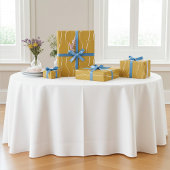 Herzlinks Luxor Gold und White Wedding Geschenkpapier
