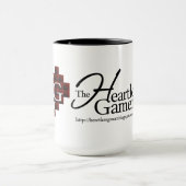 Herzlose Gamer-Mädchen-Logo-Tasse Tasse (Zentrum)