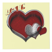 Herzmagie Gelbes Foto Cube Würfel (Rechts)