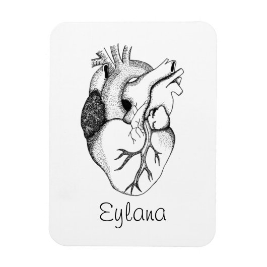 Herzmagnet Magnet (Vertikal)