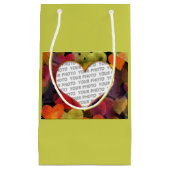 Herzmini Frame I + Ihr Foto & Ihre Ideen Kleine Geschenktüte (Vorderseite)