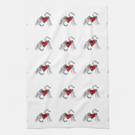 Herzmusik Küchentuch