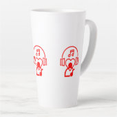 Herzmusik Milchtasse (Rechte Ecke)