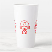Herzmusik Milchtasse (Vorderseite)