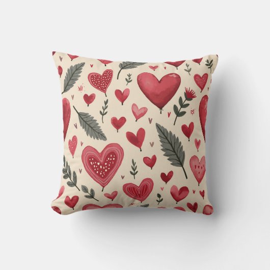 Herzmuskelbezug Kissen (Vorderseite)