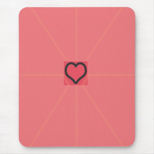 Herzmuskelplatte Mousepad (Vorne)