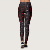 Herzmuster 01.Red.Pink.b Black BG Leggings (Rückseite)