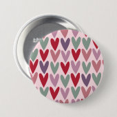 Herzmuster 1 button (Vorne & Hinten)