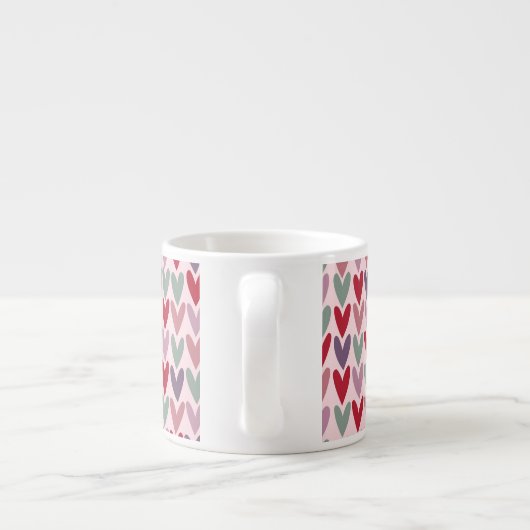 Herzmuster 1 espressotasse (Rückseite)