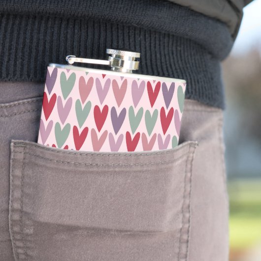 Herzmuster 1 flachmann (Beispiel)