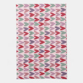 Herzmuster 1 geschirrtuch (Vertikal)