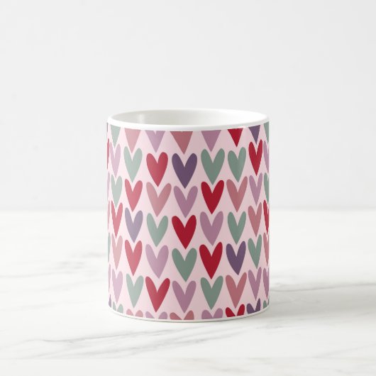 Herzmuster 1 kaffeetasse (Mittel)