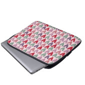 Herzmuster 1 laptopschutzhülle (Vorne Knopf)
