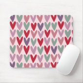 Herzmuster 1 mousepad (Mit Mouse)