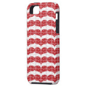 Herzmuster 2 Case-Mate iPhone hülle (Rückseite Links)