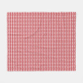 Herzmuster 2 fleecedecke (Vorderseite (Horizontal))