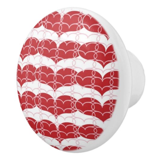 Herzmuster 2 keramikknauf (Rechts)