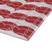 Herzmuster 2 schneidebrett (Ecke)