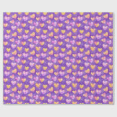 Herzmuster 3 geschenkpapier (Flach)