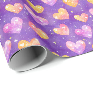 Herzmuster 3 geschenkpapier