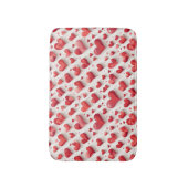 Herzmuster Badematte (Vorderseite Vertikal)