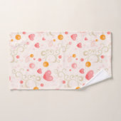 Herzmuster Bath Badhandtuch Set (Handtuch)