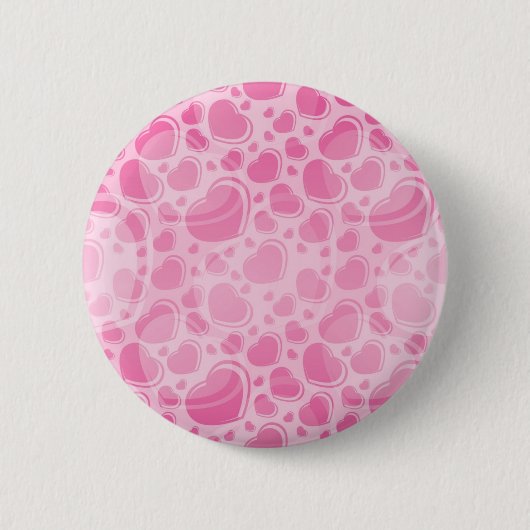 Herzmuster Button (Vorderseite)