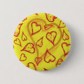 Herzmuster Button (Vorderseite)