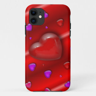 Herzmuster iPhone 11 Hülle