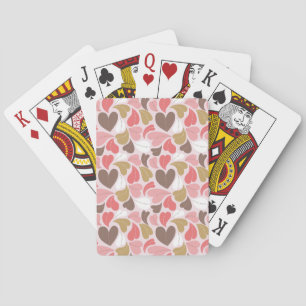 Herzmuster der Valentinin-Liebe Spielkarten