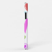 Herzmuster, farbenfrohe Herzen, Herzmuster Case-Mate iPhone Hülle (Hinten/Rechts)