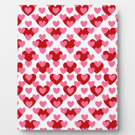 Herzmuster Fotoplatte (Vorderseite)