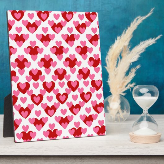 Herzmuster Fotoplatte (Seite)