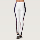Herzmuster Frauen Leggings" Leggings (Rückseite)