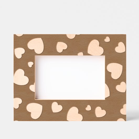 Herzmuster Geätzte Rahmen (Vorderseite)