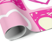 Herzmuster Geschenkpapier (Rolleneckpunkt)