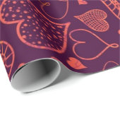 Herzmuster Geschenkpapier (Rolleneckpunkt)