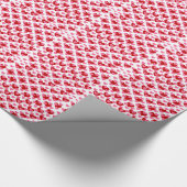 Herzmuster Geschenkpapier (Ecke)