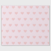 Herzmuster Geschenkpapier (Flach)