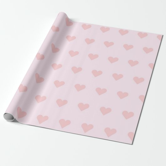 Herzmuster Geschenkpapier (Ungerollt)
