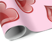 Herzmuster Geschenkpapier (Rolleneckpunkt)
